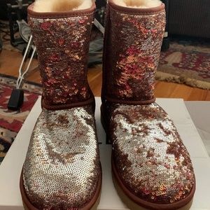 Sequin Ugg Boots